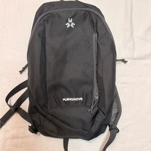 Mangrove Black Lightweight Backpack Travel School Hiking Daypack Unisex